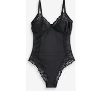 Next Black Total Support All Over Comfort Lace Body