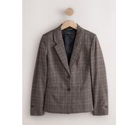 next Blazer à boutonnage simple À carreaux Brun FR 50 (EU 48)