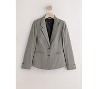 Next Blazer à simple boutonnage à motif pied-de-poule Gris FR 36 (EU 34)