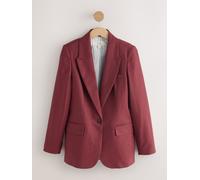 next Blazer à simple boutonnage riche en lin Brun FR 38 (EU 36)