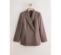 Next Blazer asymétrique en sergé N. Premium naturel FR 42 (EU 40)