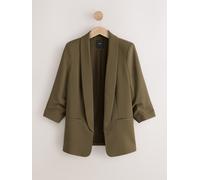 next Blazer décontracté à manches froncées vert FR 48 (EU 46)