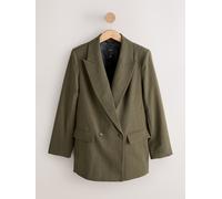 next Blazer décontracté à motif quadrillé vert FR 36 (EU 34)