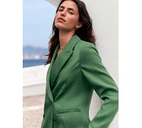 Next Blazer froissé à double boutonnage décontracté
