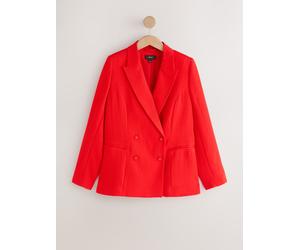 Next Blazer froissé à double boutonnage décontracté