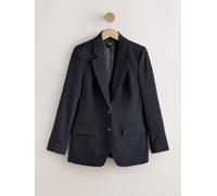 Next Blazer habillé coupe droite bleu FR 47 (EU 45)