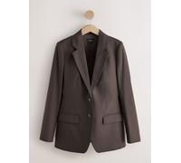 next Blazer habillé coupe droite Brun FR 50 Tall (EU 48 T)