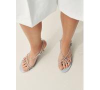 Next Blue Forever Comfort Strappy High Heeled Sandals