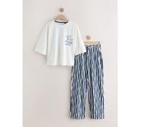 Next Pyjama bleu / blanc, Taille XXL-XXXL