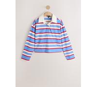 Next Blue/Red Stripe Collared Long Sleeve Rugby Top Blue/Red Stripe S (EU 36-38)