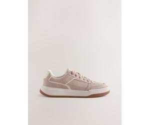 Next Blush Pink Forever Comfort Panelled Retro Lace-Up Trainers