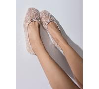 Next Blush Pink Tabitha Simmons x Next The Cloud Embellished Round Toe Flat Ballet Shoes Blush Pink EU 37 (UK 4)