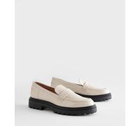 Next Bone Extra Wide Fit Chunky Loafers Bone EU 41 XW (UK 7)