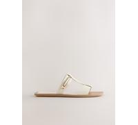 Next Bone Standard/Wide Fit Buckle Trim Sandals