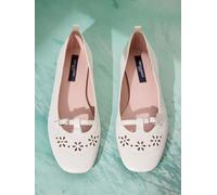 Next Bone Tabitha Simmons x Next Daisy Chain Flat Ballet Shoes Bone EU 40 (UK 6.5)