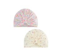 Next Bonnet bleu clair / jaune pastel / vert clair / rose, Taille 48-49