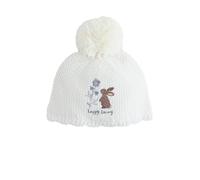 Next Bonnet crème / bleu pastel / marron / anthracite, Taille 48-49
