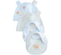 Next Bonnet écru / bleu clair / umbra / noir, Taille 48