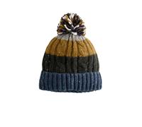 Next Bonnet écru / bleu marine / moutarde / vert, Taille 60-61