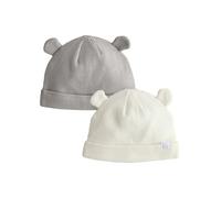Next Bonnet gris / blanc, Taille 49-50