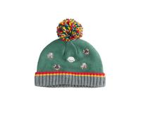 Next Bonnet marron / gris foncé / vert / rouge, Taille 47