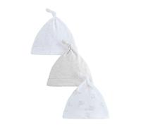 Next Bonnet noisette / gris clair / gris chiné / blanc, Taille 47