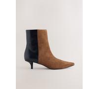 Next Bottes à talons à bout amande Forever Comfort Brun EU 38 (UK 5)