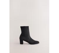 Next Bottes chaussettes à bout rond Forever Comfort Noir EU 39 (UK 6)