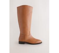 Next Bottes d'équitation plates Forever Comfort Brun EU 37 (UK 4)