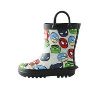 Next Bottes en caoutchouc azur / gris clair / vert / rouge, Taille 19