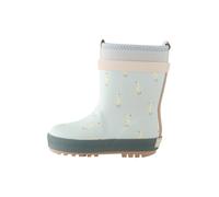 Next Bottes en caoutchouc beige / bleu cyan / bleu pastel / jaune clair, Taille 28