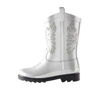 Next Bottes en caoutchouc gris / noir / argent, Taille 29