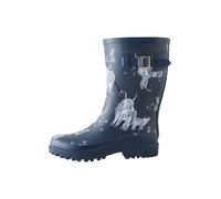 Next Bottes en caoutchouc 'Hamish The Highland' bleu marine / blanc cassé, Taille 38