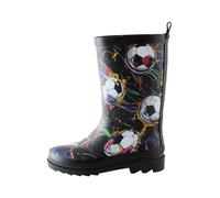 Next Bottes en caoutchouc jaune d'or / rouge / noir / blanc, Taille 41