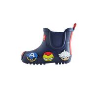 Next Bottes en caoutchouc 'Marvel' bleu marine / azur / jaune / rouge vif, Taille 32