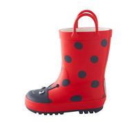 Next Bottes en caoutchouc rouge / noir, Taille 21,5