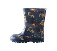 Next Bottes en caoutchouc 'Wellies' bleu marine / bleu cyan / jaune / orange, Taille 20,5