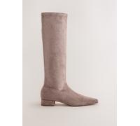 next Bottes hautes à bout biseauté Forever Comfort Brun EU 38 (UK 5 XW)