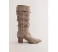 next Bottes hautes souples Forever Comfort à surpiqûres. Nue EU 38.5 (UK 5.5)
