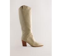 Next Bottes beige, Taille 39,5-40