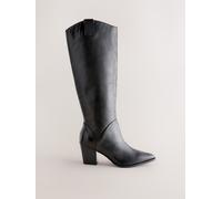 Next Bottes western Forever Comfort hauteur genou à talon bloc