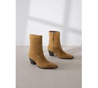 Next Bottes western Signature en cuir haut de gamme à talon carré