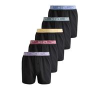 Next Boxers bleu chiné / vert chiné / noir / blanc cassé, Taille XL