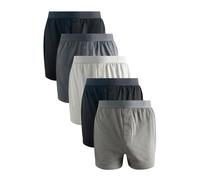 Next Boxers bleu foncé / gris / gris clair / noir / blanc, Taille XL