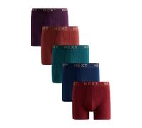 Next Boxers bleu foncé / pétrole / violet foncé / orange foncé / rouge foncé, Taille S