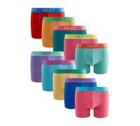 Next Boxers bleu marine / aqua / bleu roi / jaune / sapin / violet / orange / rose / rouge sang / pourpre, Taille L