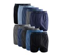 Next Boxers bleu marine / bleu ciel / bleu clair / bleu foncé / gris / gris foncé / noir, Taille M
