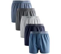 Next Boxers bleu / marine / gris foncé / gris chiné, Taille XXL