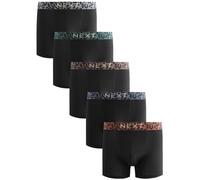 Next Boxers bleu marine / marron / vert foncé / noir, Taille M