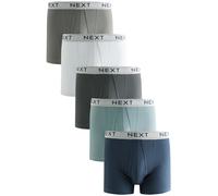Next Boxers marine / gris / gris foncé / menthe / blanc, Taille XS